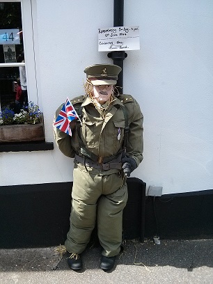 Mr Mannering, Dads Army - Sonning Scarecrow Trail 2014