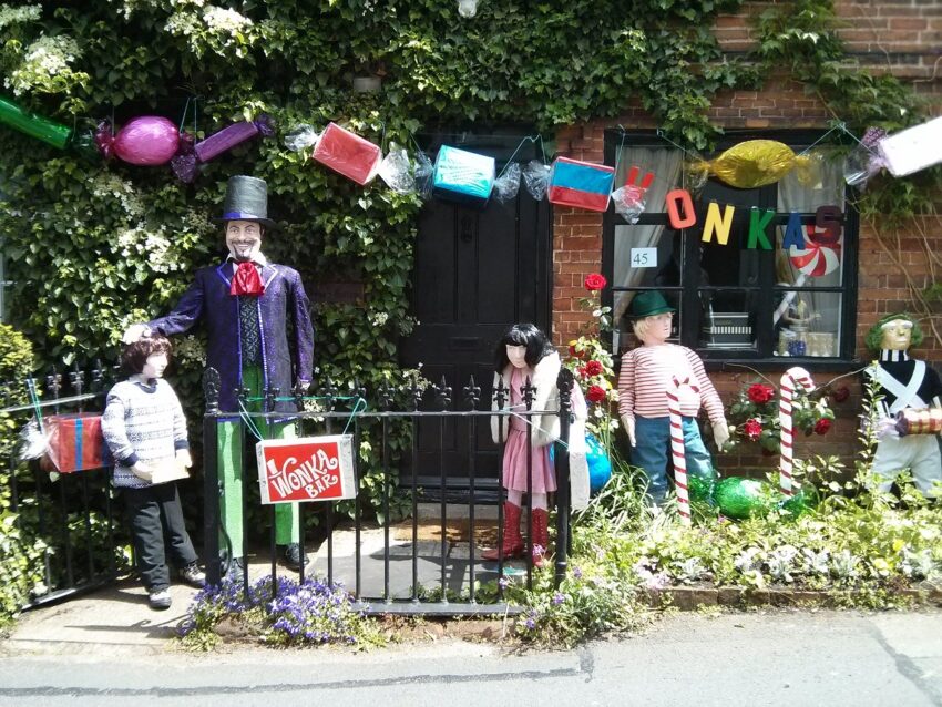 Willy Wonka Scareceow Trail 2014